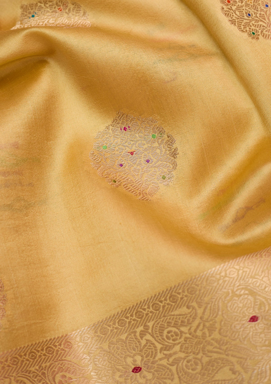 Gold Zariwork (Gold) Pure Silk Silk_Saree
