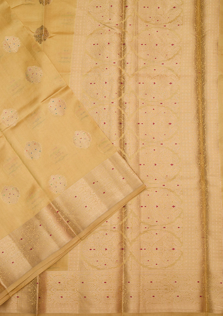 Gold Zariwork (Gold) Pure Silk Silk_Saree