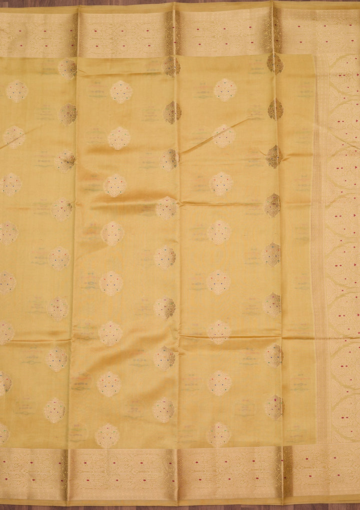 Gold Zariwork (Gold) Pure Silk Silk_Saree
