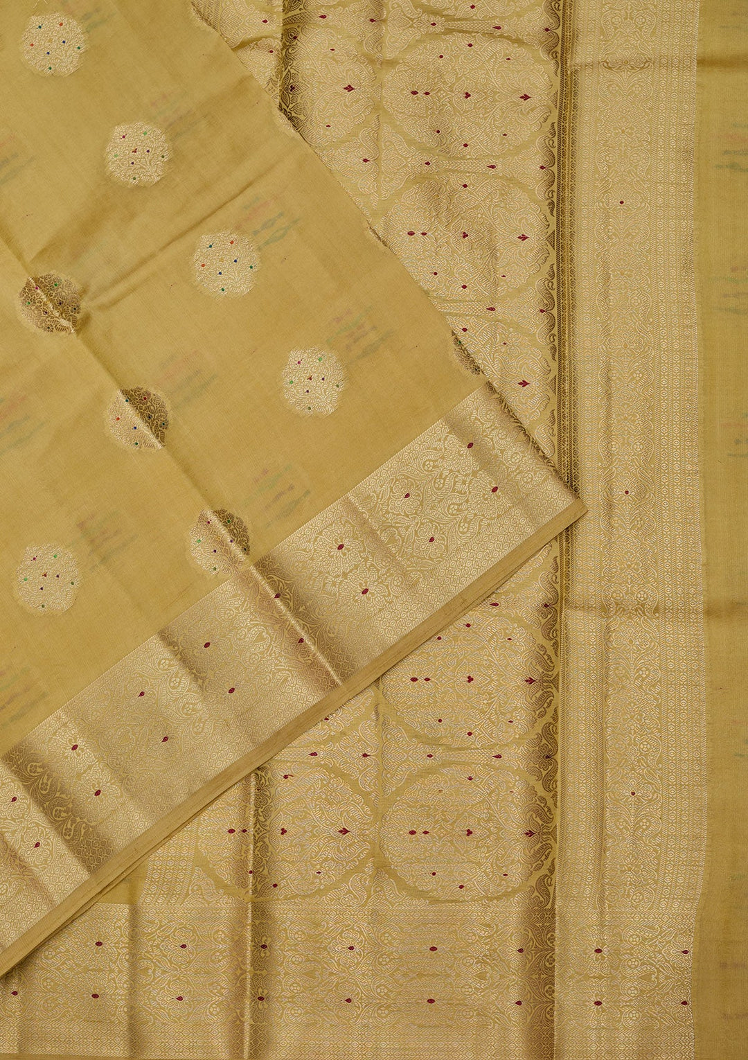 Yellow Zariwork Pure Silk Saree
