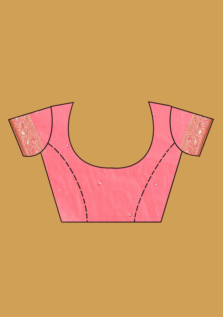 Cream Aariwork Art Silk Silk Saree