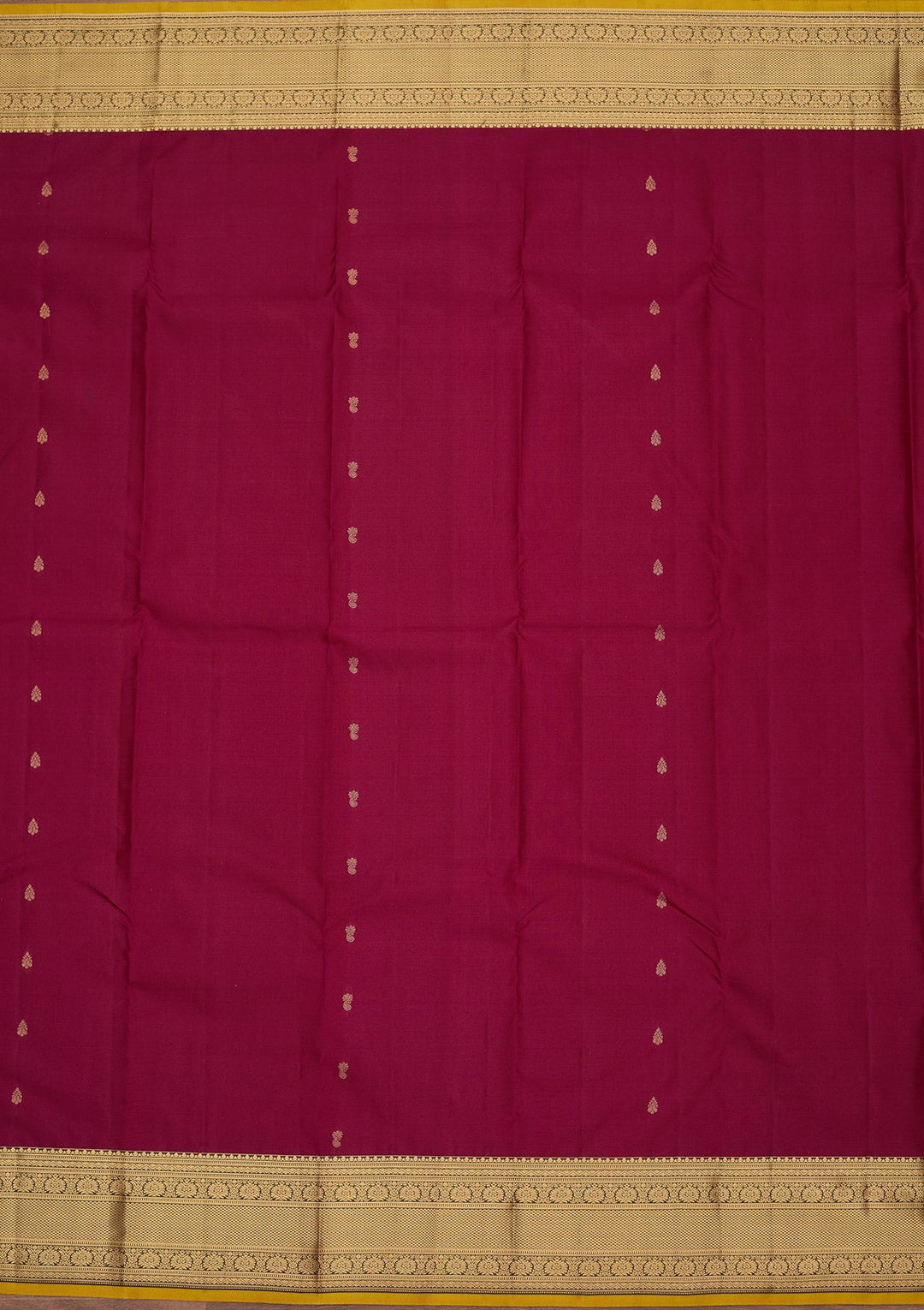 Maroon Zariwork Pure Silk Saree