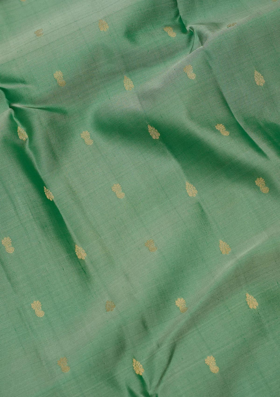 Pista Green Zariwork Pure Silk Saree