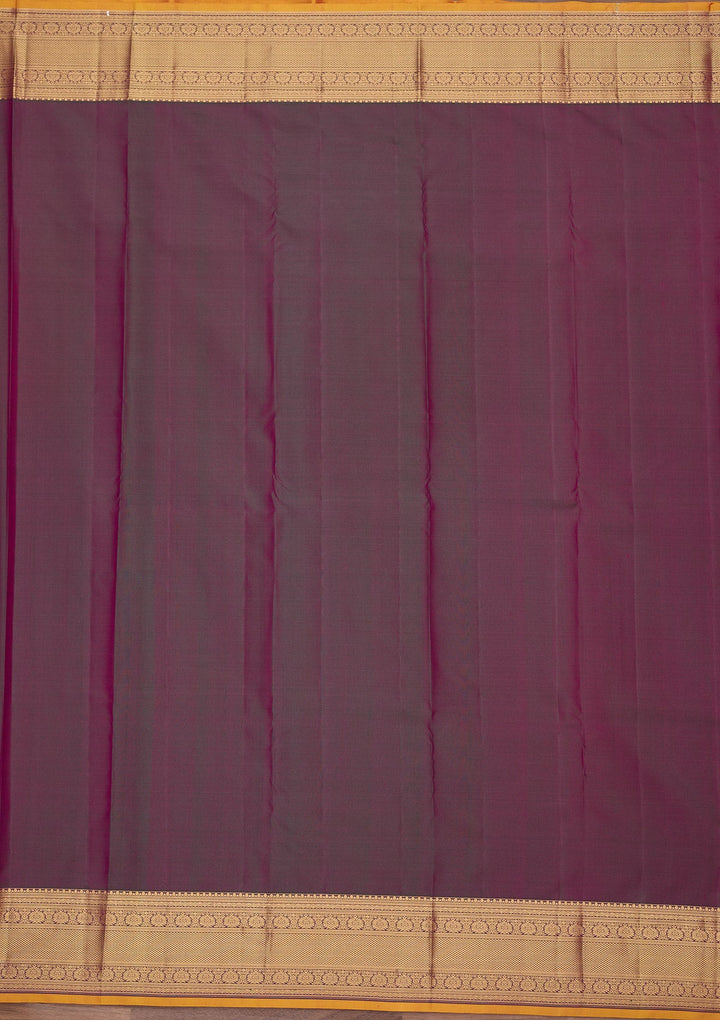 Rani Pink Zariwork Pure Silk Saree