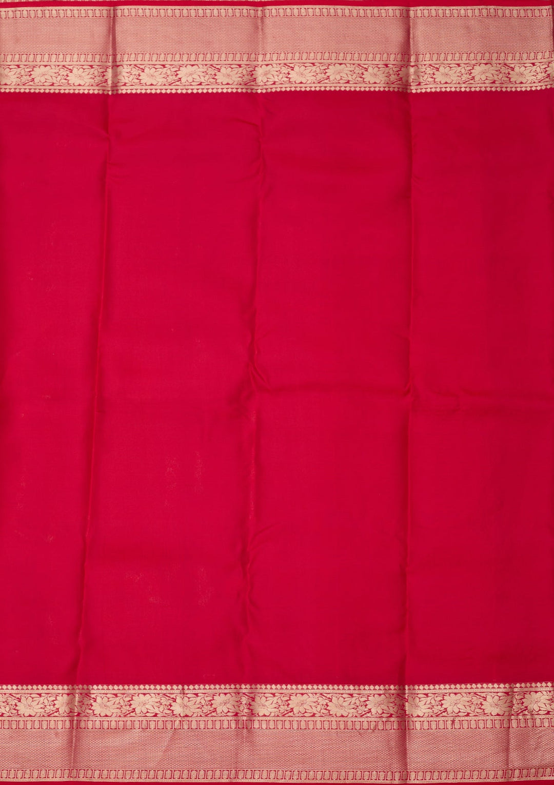 Rani Pink Zariwork (Gold) Pure Silk Silk_Saree