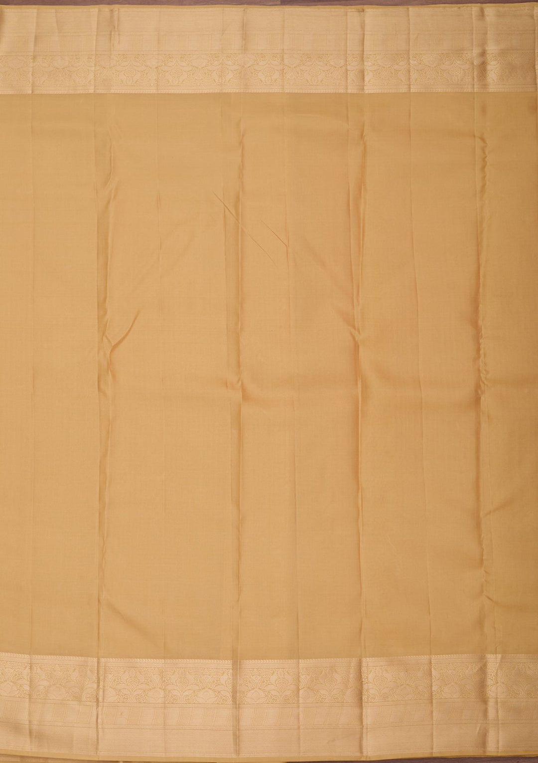 Beige Kanjivaram Pure Silk Saree
