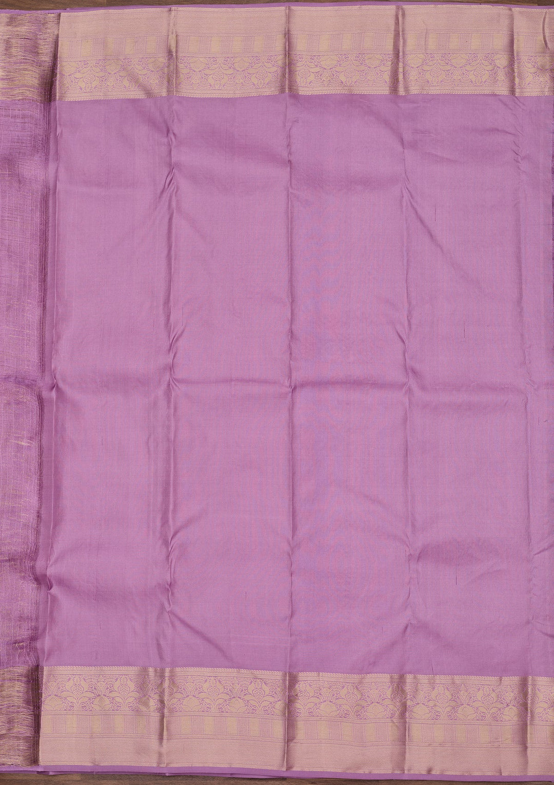 Lavender Zariwork Pure Silk Saree