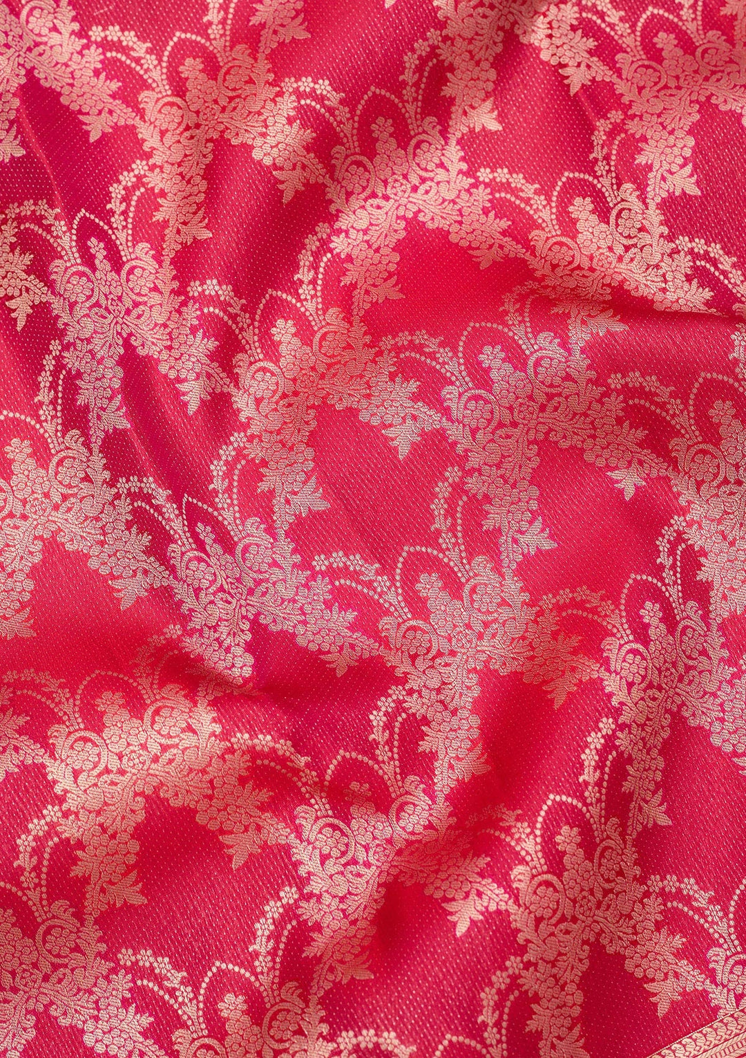 Red Zariwork Pure Silk Saree