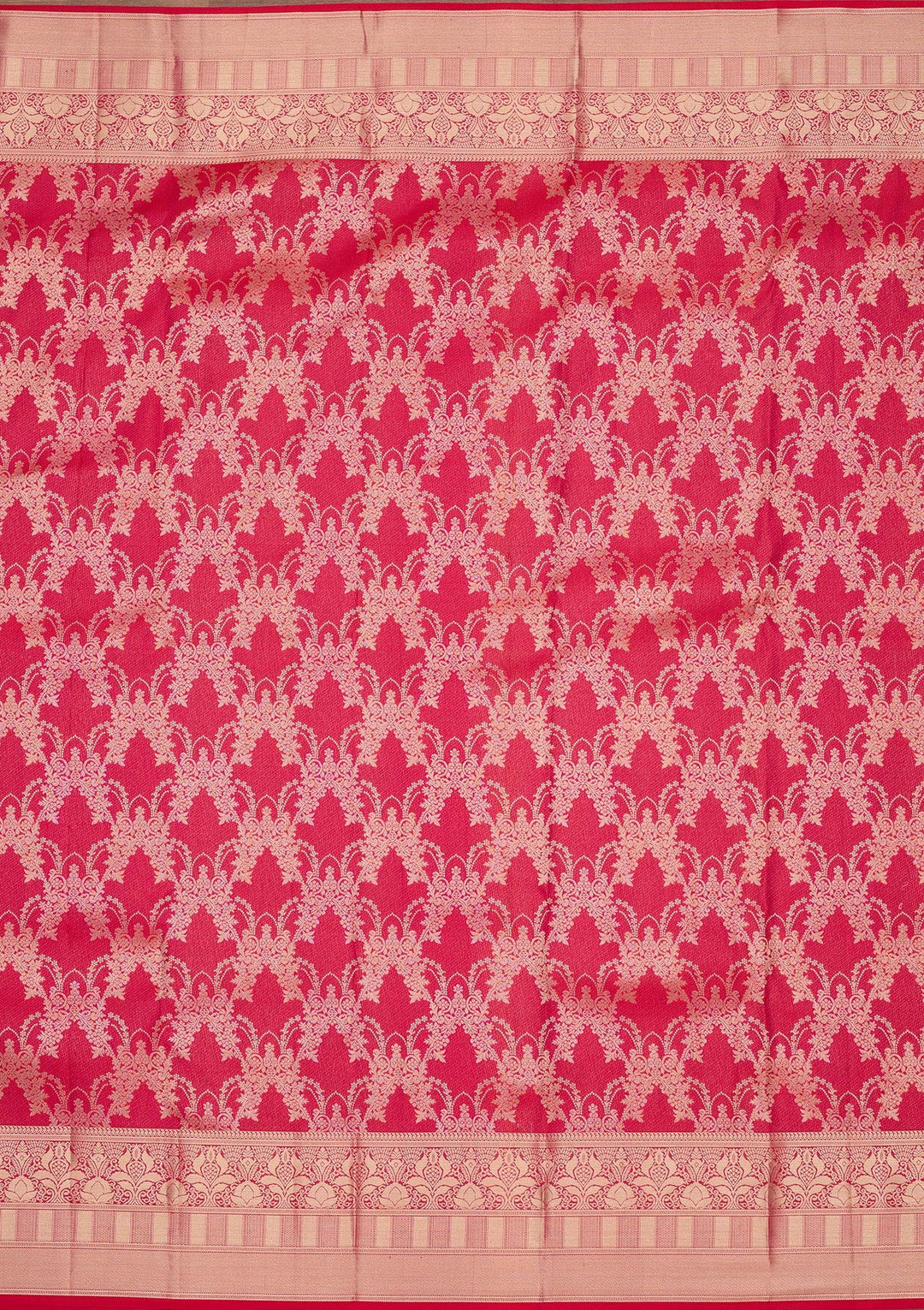 Red Zariwork Pure Silk Saree