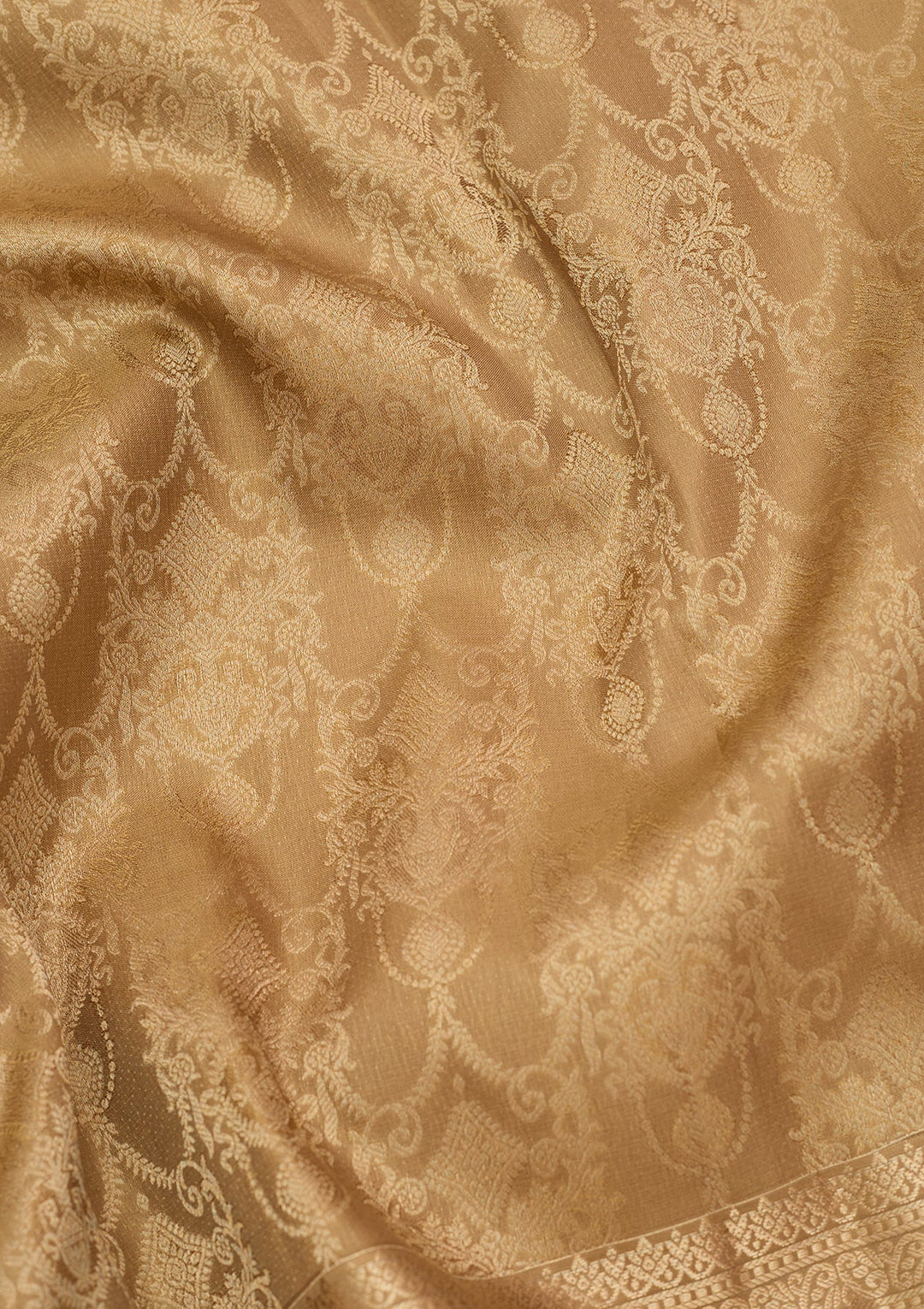 Mehendi Kanjivaram Pure Silk Saree