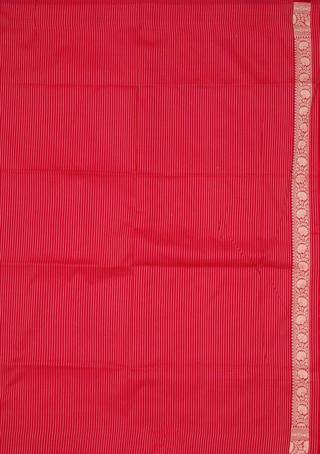 Red Zariwork Pure Silk Saree-koskii