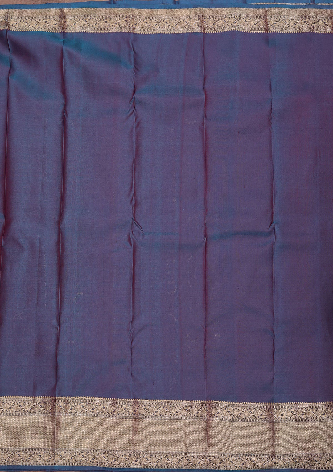 Purple Zariwork Pure Silk Saree