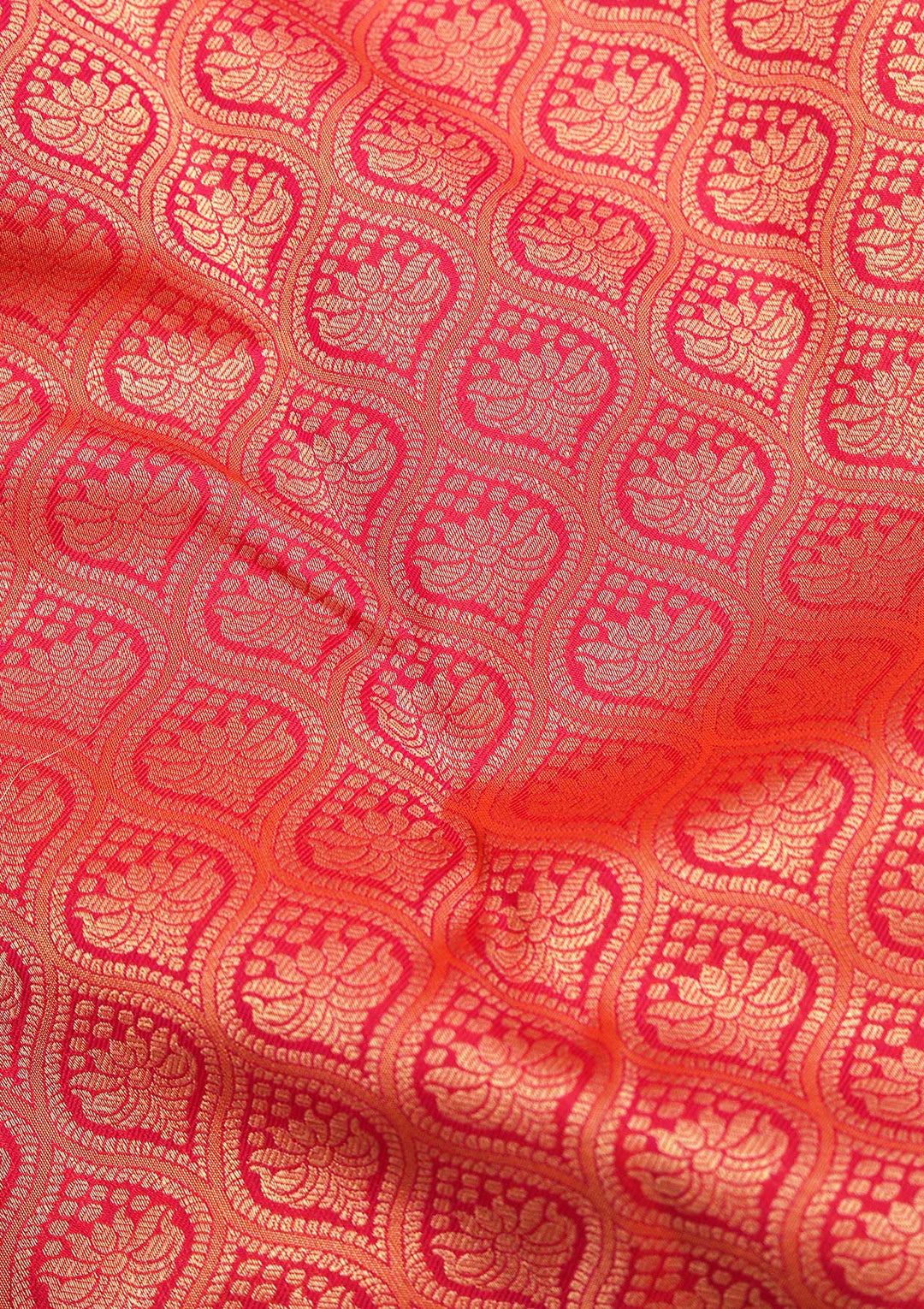 Red Zariwork Pure Silk Saree