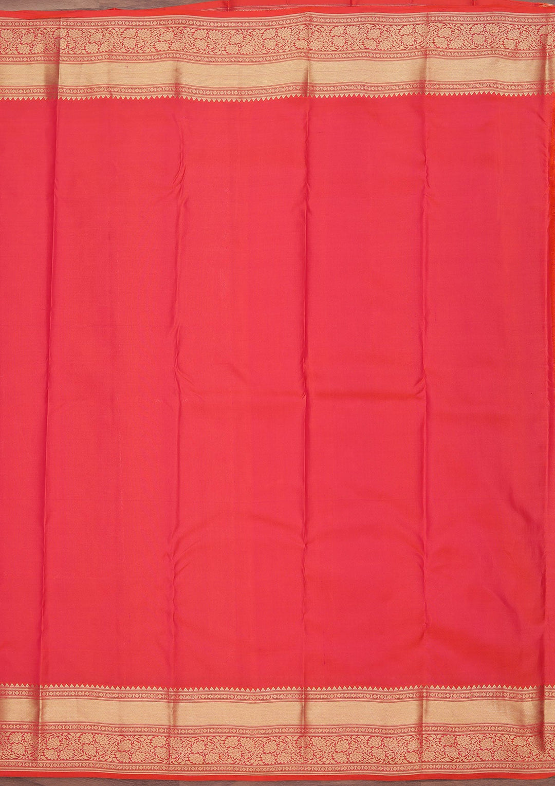 Red Zariwork Pure Silk Saree-koskii