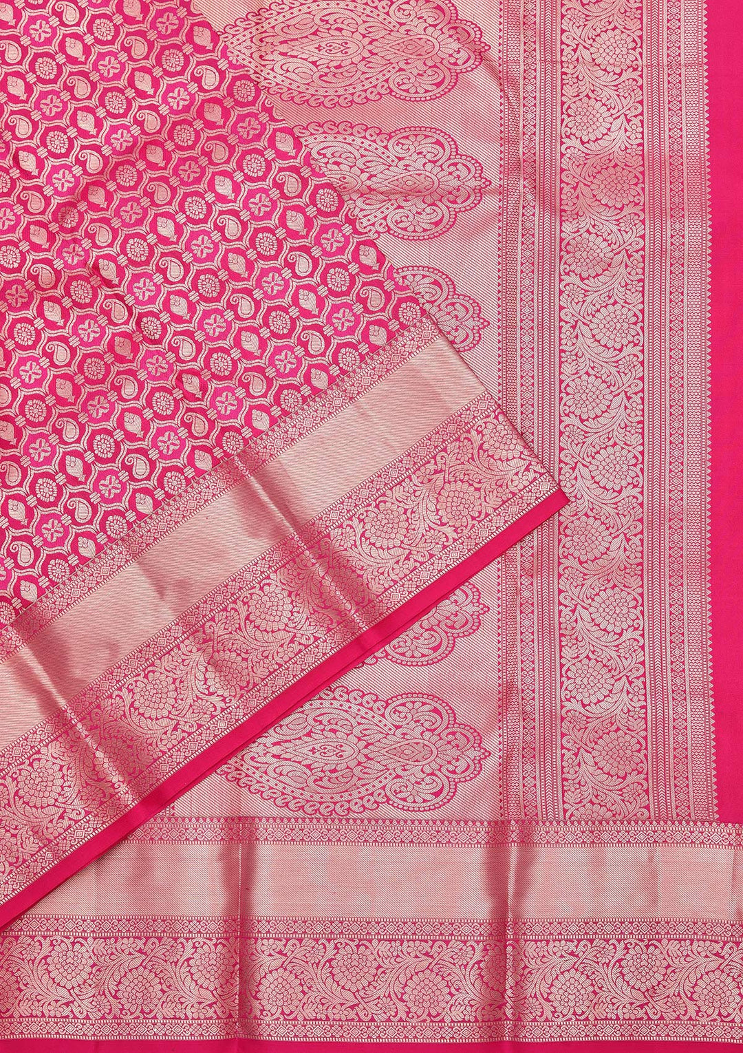 Purple Zariwork Pure Silk Saree