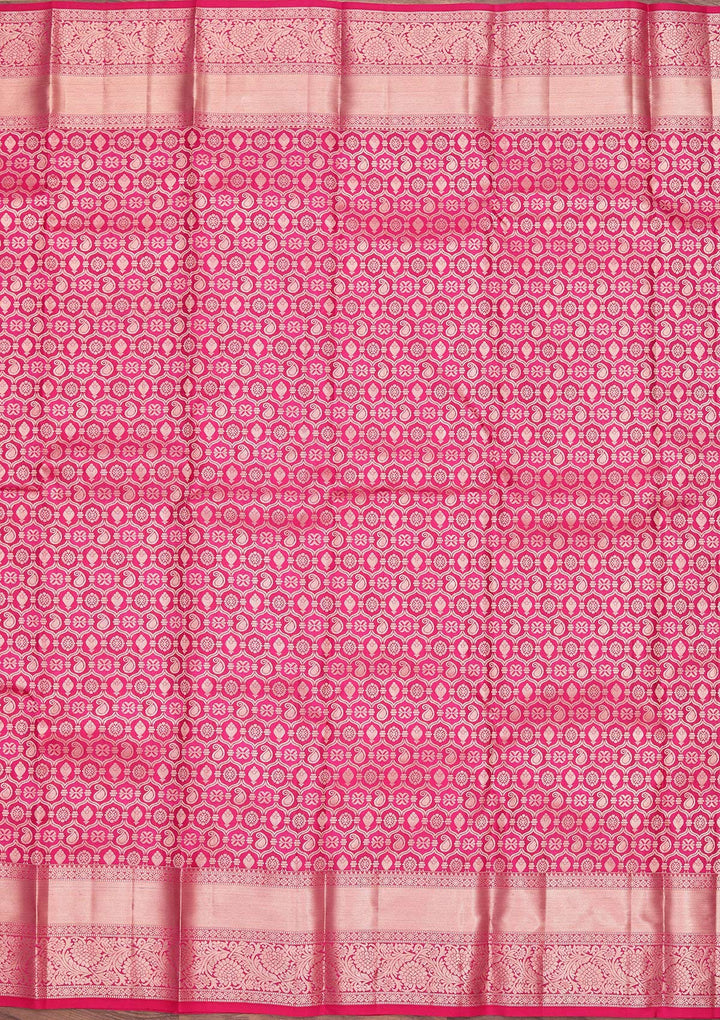 Purple Zariwork Pure Silk Saree