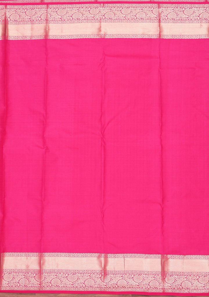 Purple Zariwork Pure Silk Saree