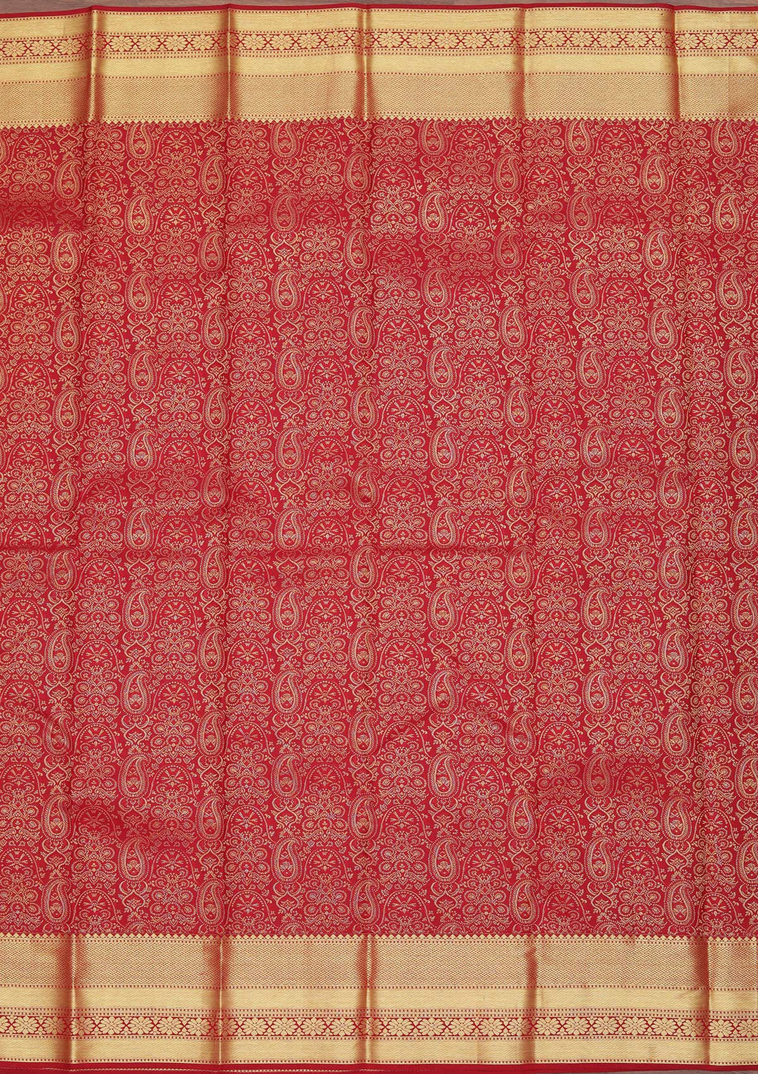 Maroon Zariwork Pure Silk Saree