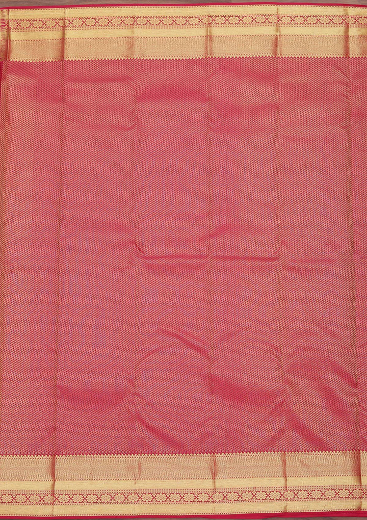 Red Zariwork Pure Silk Saree