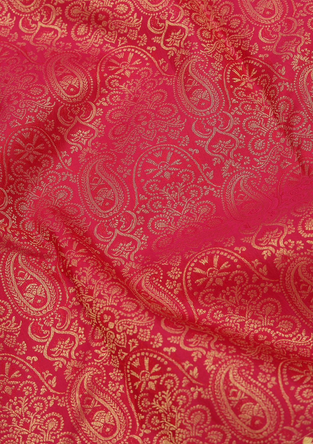 Wine Zariwork Pure Silk Saree