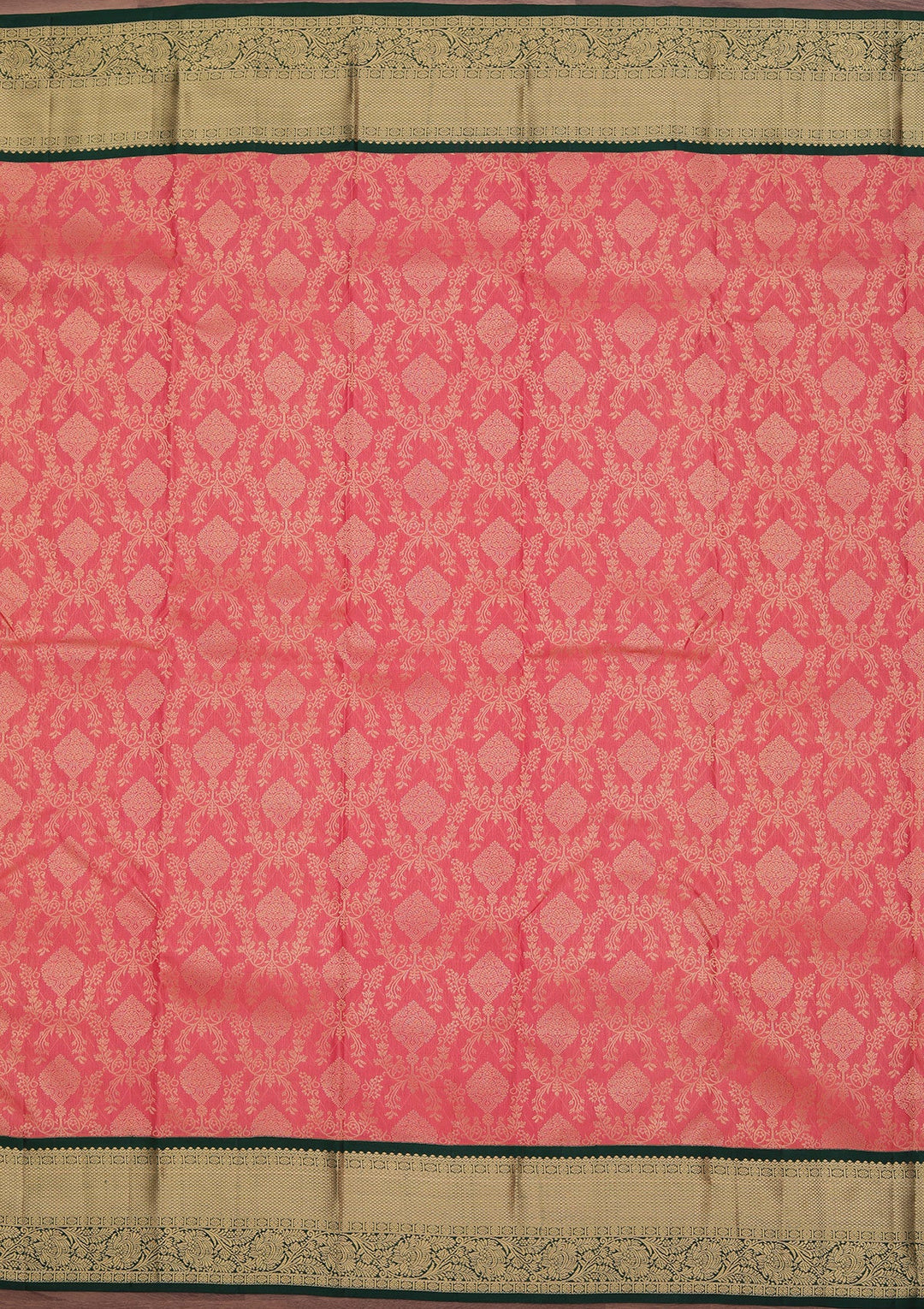Pink Zariwork Pure Silk Saree
