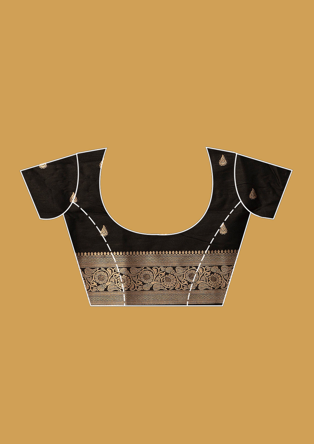 Black Zariwork (Silver) Art Silk Silk Saree