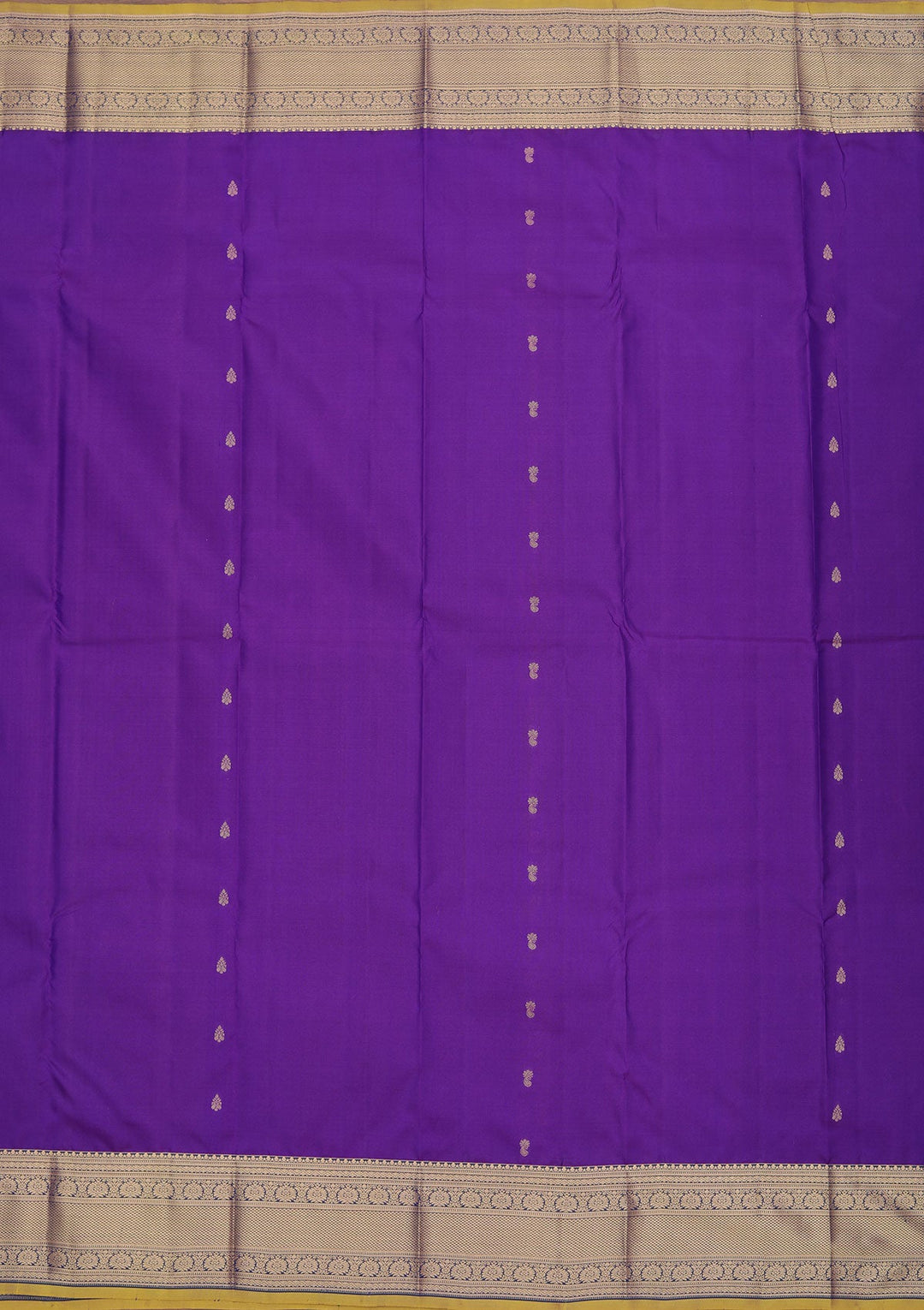 Violet Zariwork Pure Silk Saree