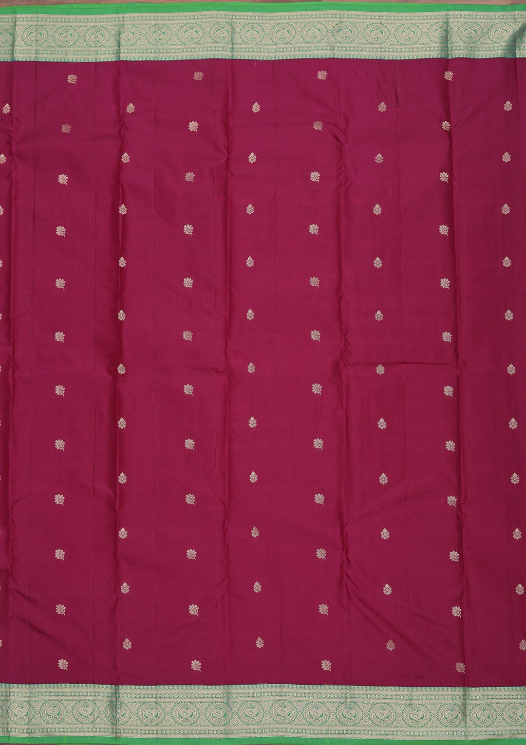 Wine Zariwork Pure Silk Saree