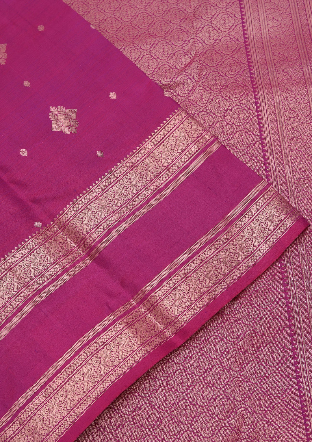 Wine Zariwork Pure Silk Saree