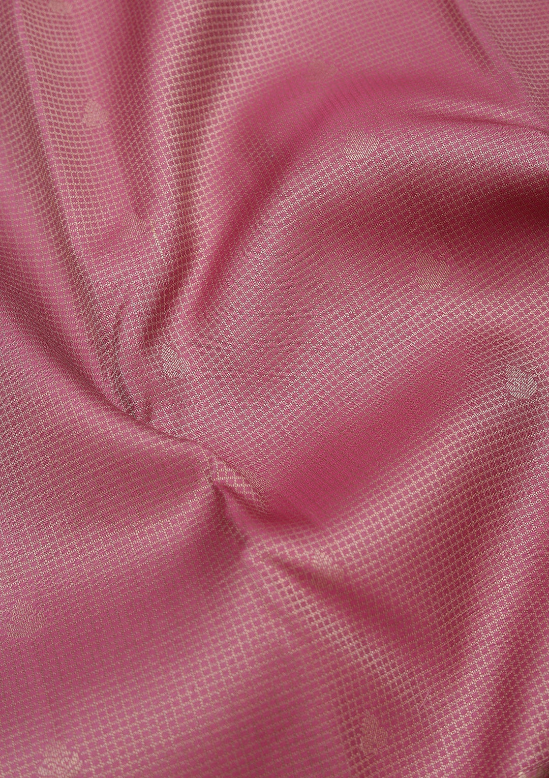 Onion Pink Zariwork Pure Silk Saree
