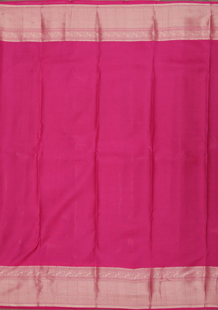 Wine Zariwork Pure Silk Saree