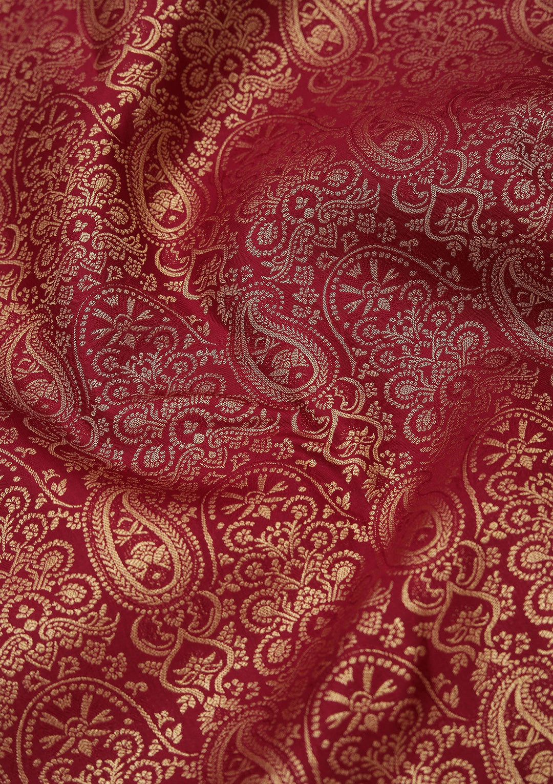 Brown Zariwork Pure Silk Saree