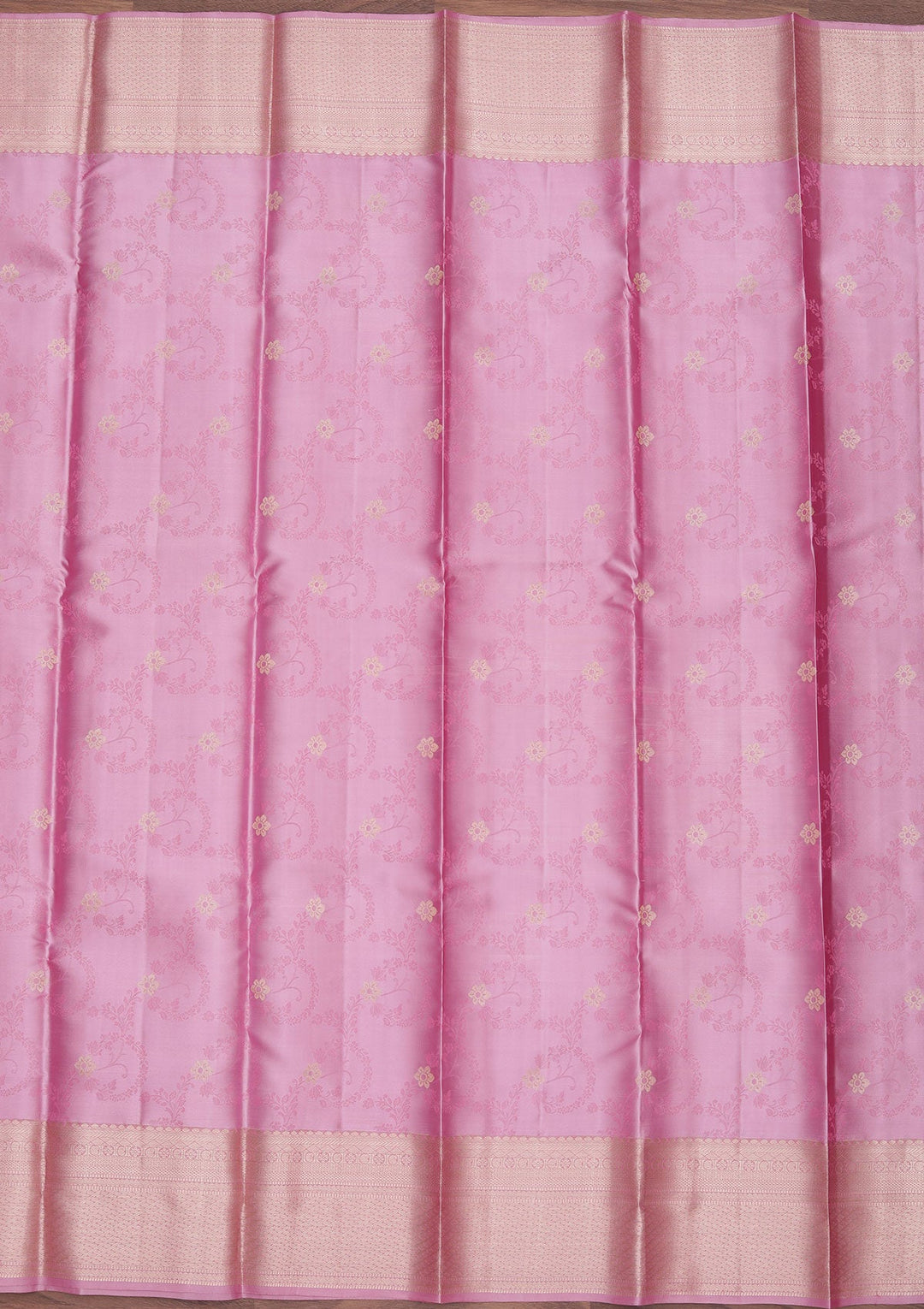 Lavender Zariwork Pure Silk Saree