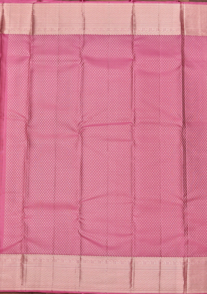 Light Lavender Zariwork Pure Silk Saree