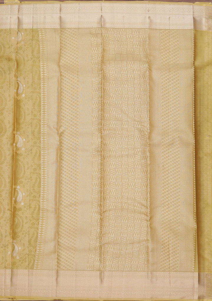 Gold Zariwork Pure Silk Saree