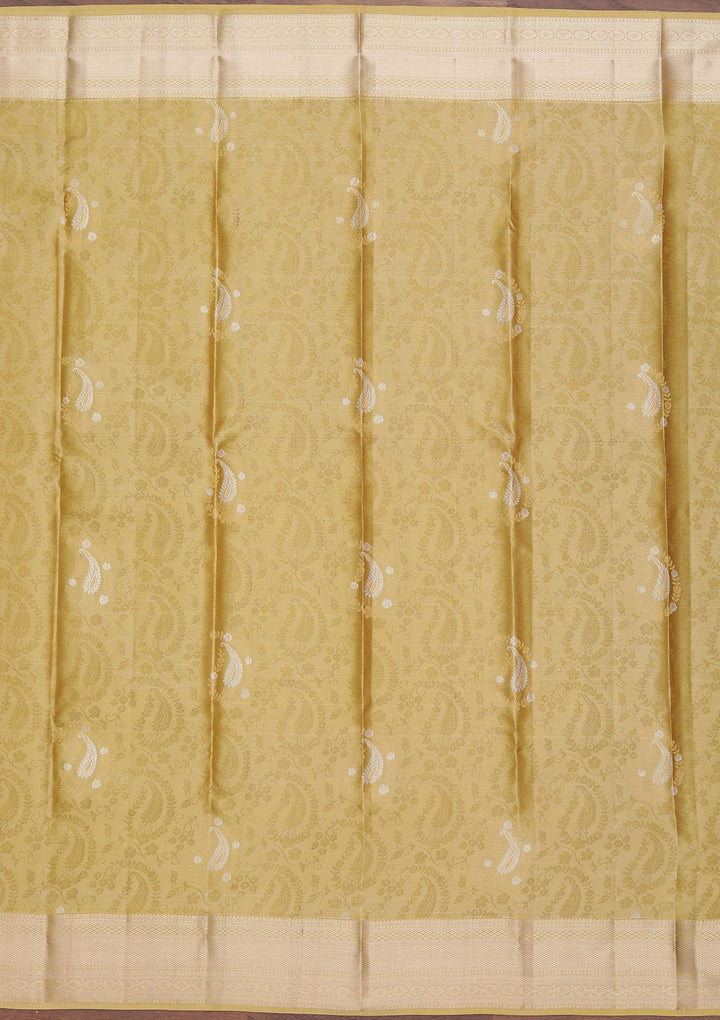Gold Zariwork Pure Silk Saree