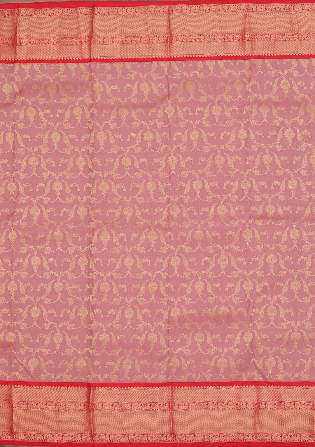 Dark Lavender Zariwork Pure Silk Saree