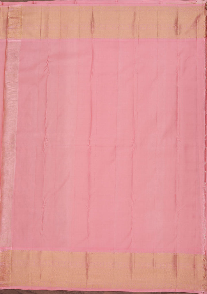 Off White Zariwork Pure Silk Saree