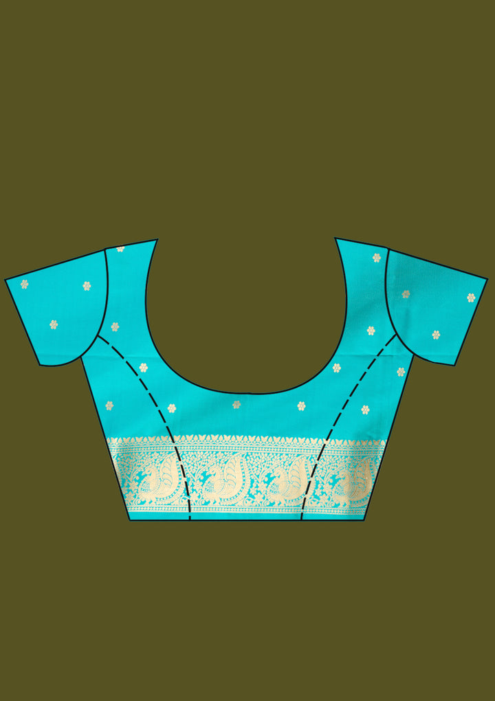 Off White Zariwork (Gold) Silk Silk Saree