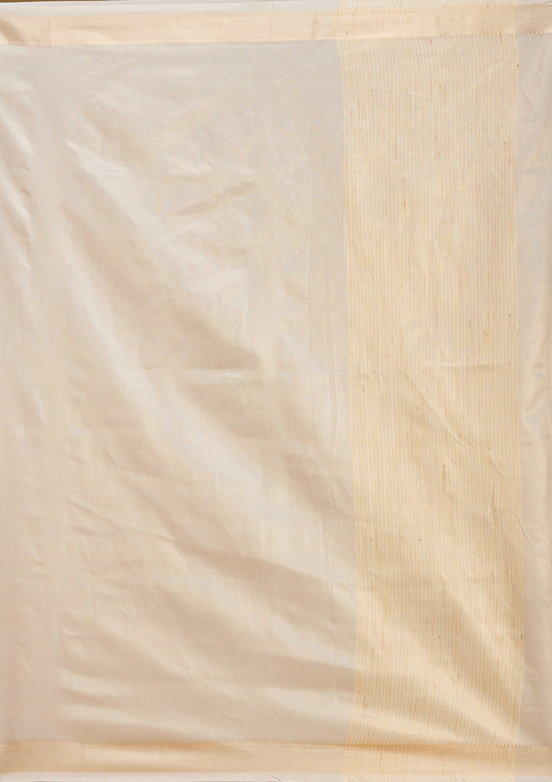 Grey Zariwork (Gold) Silk Saree