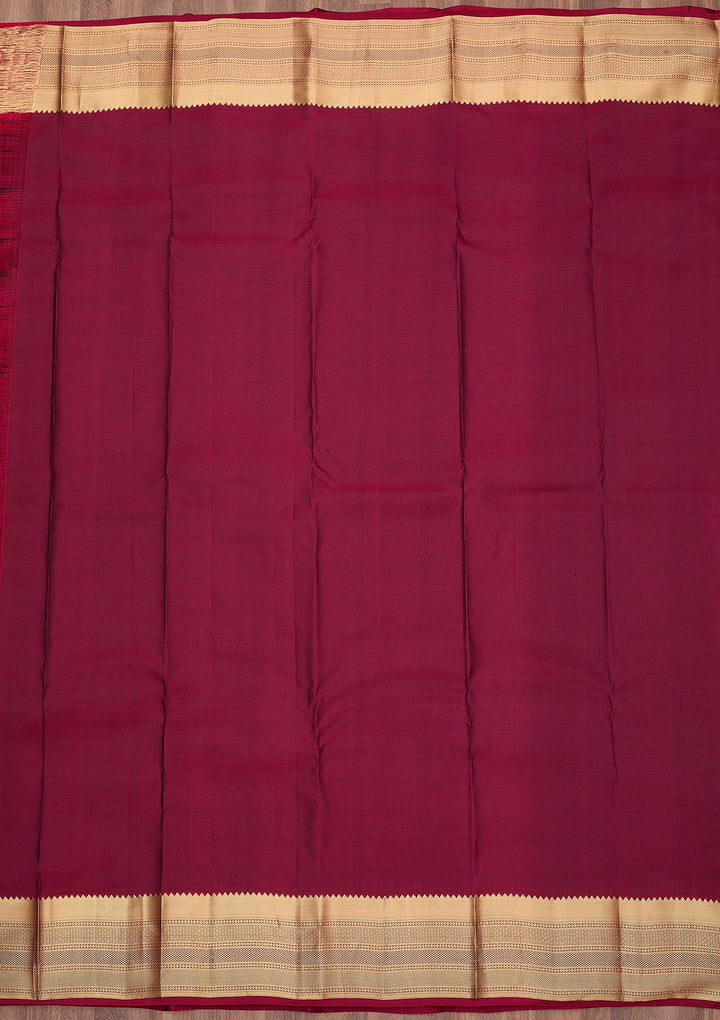 Rama Green Zariwork (Gold) Pure Silk Silk_Saree