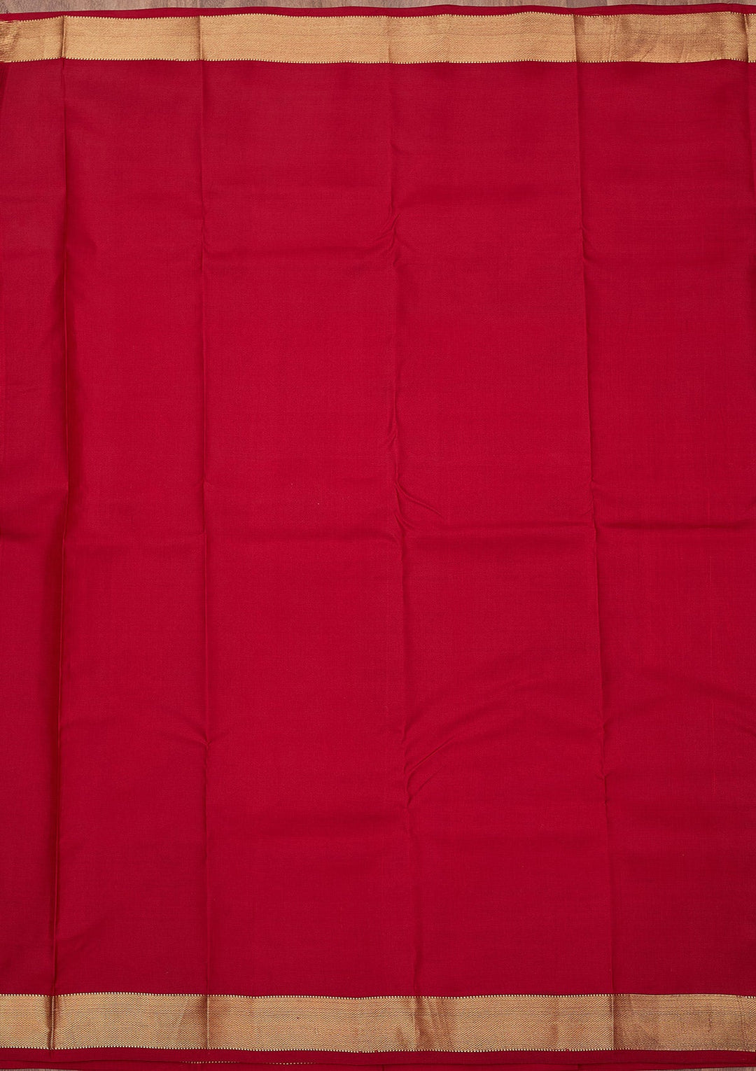 Red Zariwork (Gold) Silk Silk_Saree