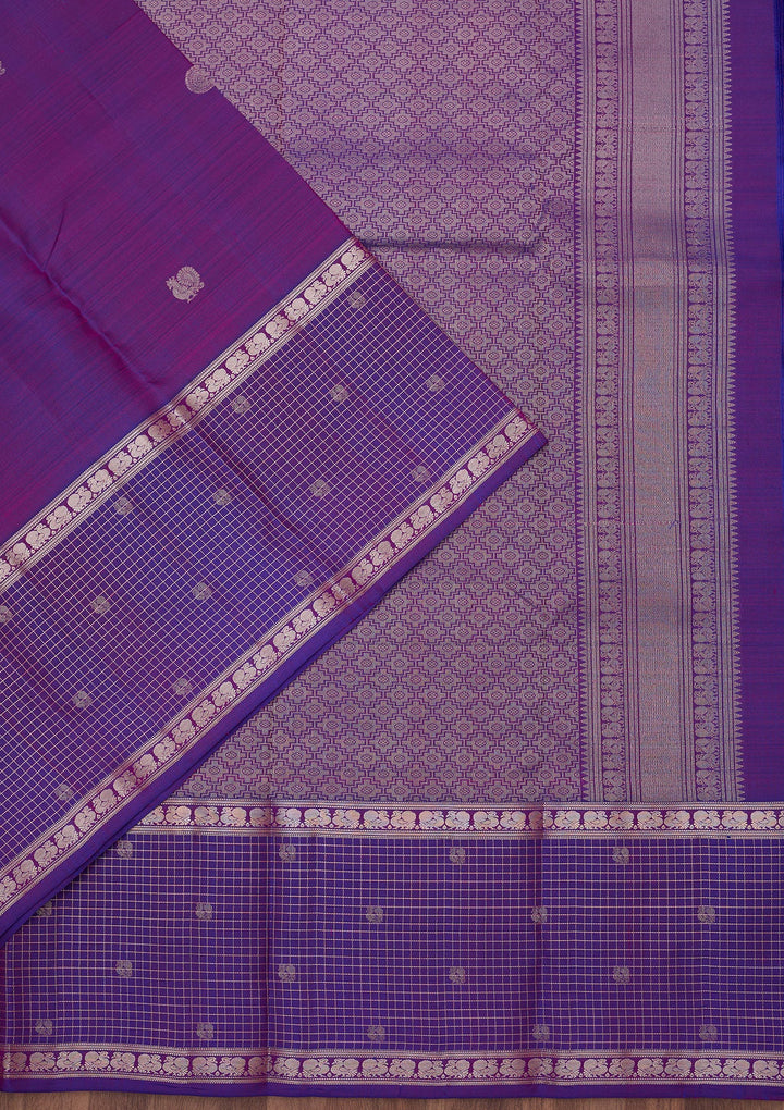 Royal Blue Zariwork (Gold) Pure Silk Silk_Saree