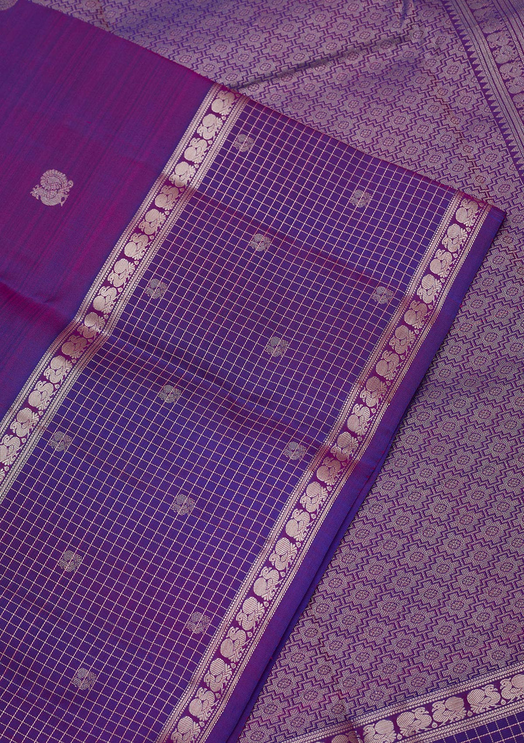 Royal Blue Zariwork (Gold) Pure Silk Silk_Saree