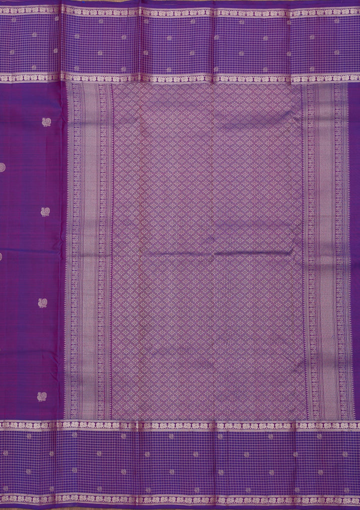 Royal Blue Zariwork (Gold) Pure Silk Silk_Saree