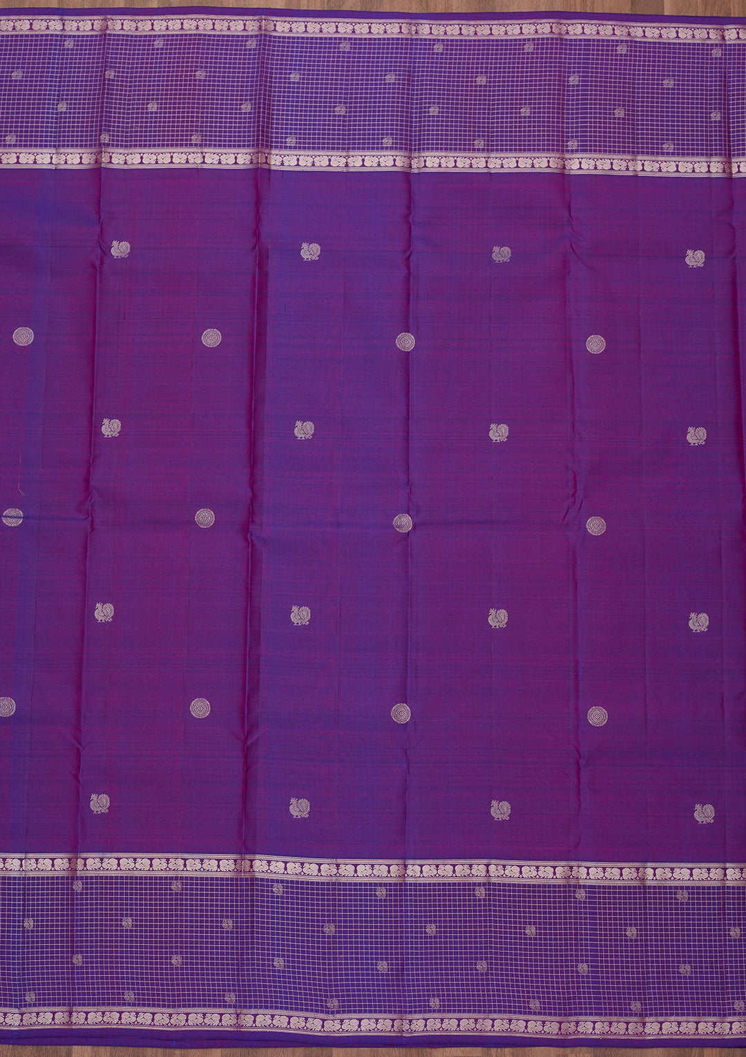 Royal Blue Zariwork (Gold) Pure Silk Silk_Saree