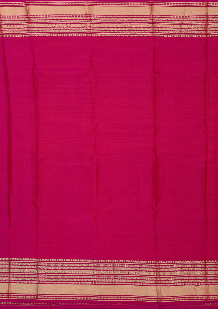 Purple Zariwork (Gold) Pure Silk Silk_Saree