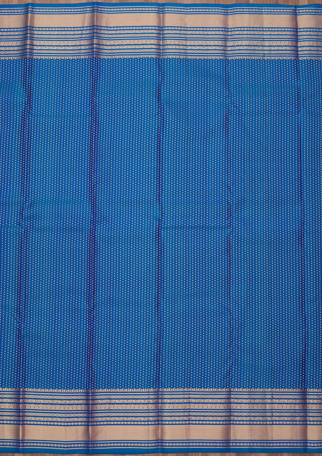 Royal Blue Zariwork (Gold) Pure Silk Silk_Saree