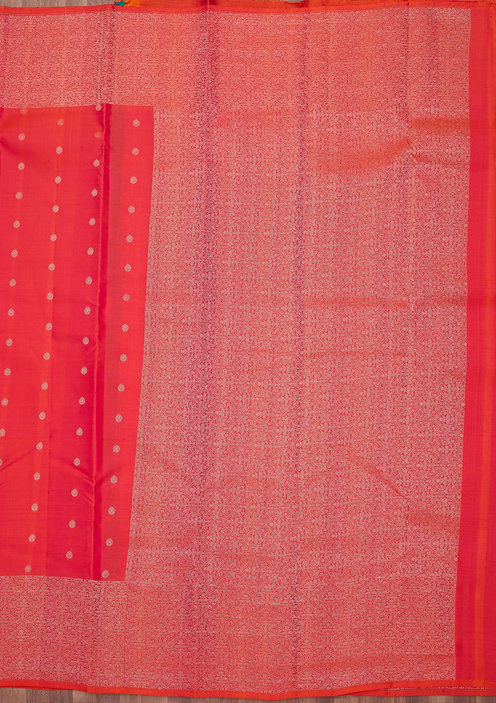 Red Zariwork (Gold) Pure Silk Silk_Saree