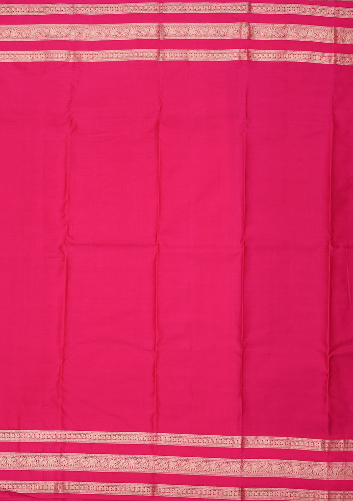 Brown Zariwork (Gold) Pure Silk Silk_Saree